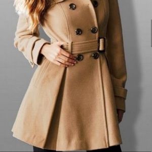 🎀 SOLD 🎀 Victoria’s Secret Nude Wool Coat